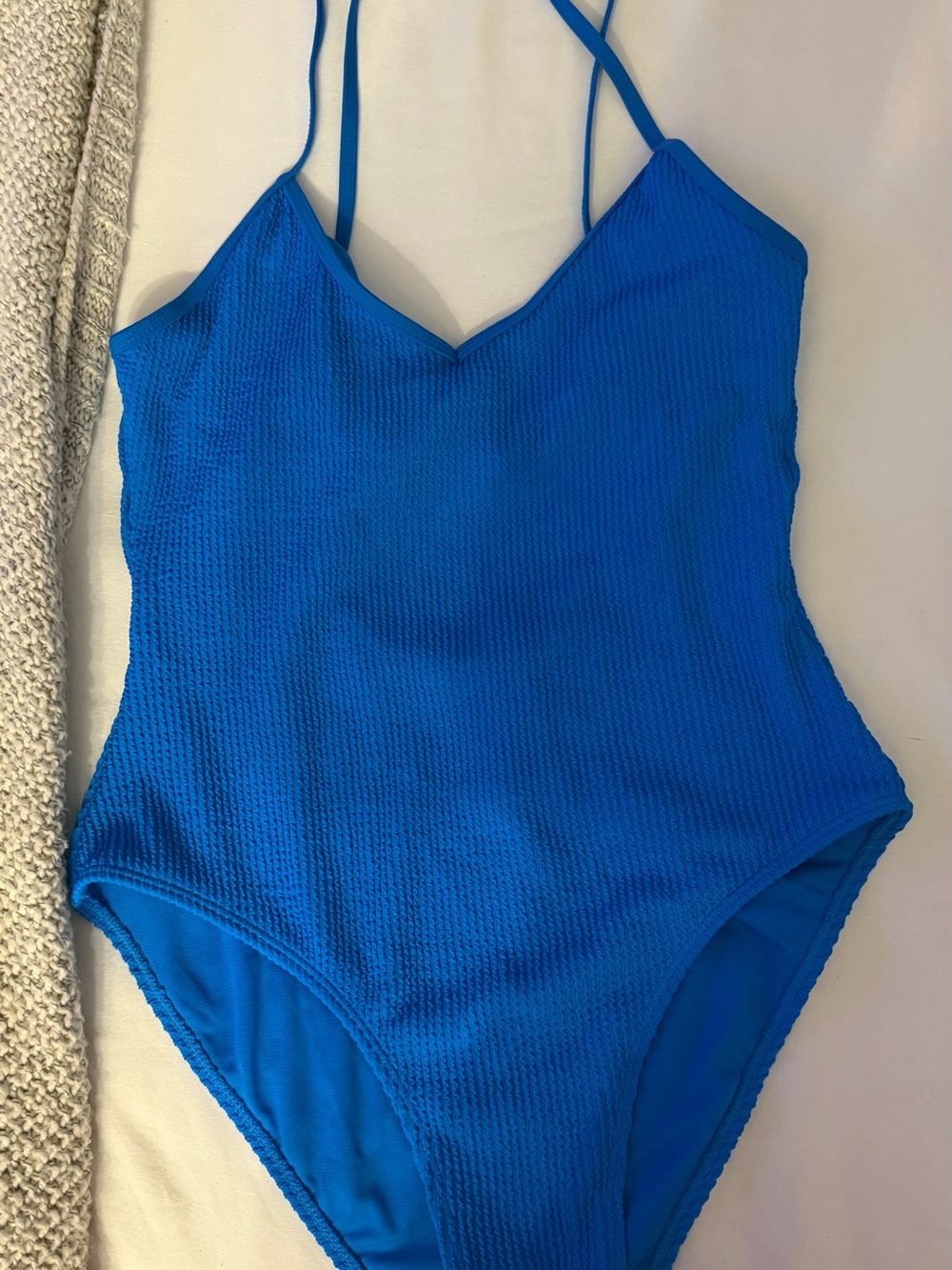 No Boundaries Royal Blue One-Piece Swimsuit